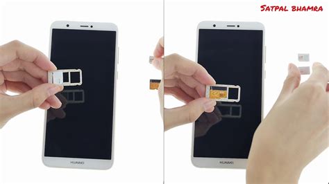 how to put sim card in huawei p smart|Inserting SIM into your Huawei P smart .